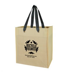 Monte Oversized Grocery Tote Bag With Grommet - Monte Oversized Grocery Tote Bag With Grommet