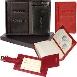 Leeman Peconic Passport & Luggage Tag Set