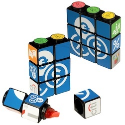 Custom Rubiks Highlighter Set With Magnets