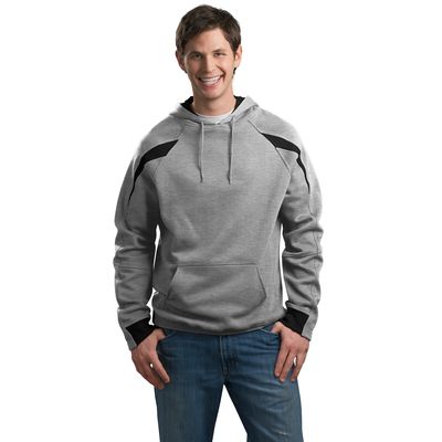 Sport-Tek &#174;  Color-Spliced Pullover Hooded Sweatshirt. F266