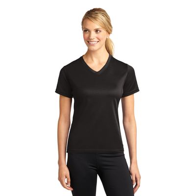 Sport-Tek &#174;  Dri-Mesh &#174;  Ladies V-Neck T-Shirt.  L468V