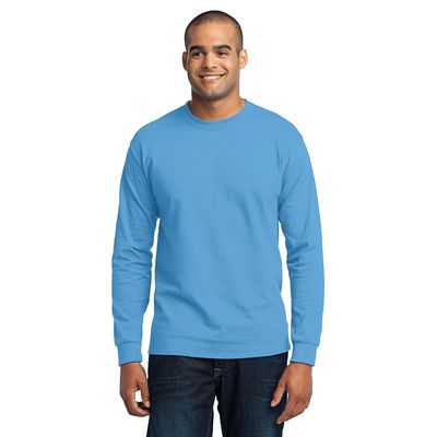 Port & Company 174  - Long Sleeve 50/50 Cotton/Poly T-Shirt. PC55LS - 