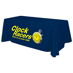 24 Hour Quick Ship Standard Table Throw (Full-Color Thermal Imprint) - 24 Hour Quick Ship