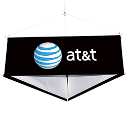 12' 3-Sided Hanging Banner Kit - Banners and Flags