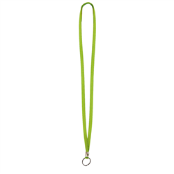 3/8" Lanyard with Split Ring and Bead (Blank) - 